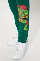 Mini TMNT Interactive Pocket Fleece Jogger Set(Green,4/5)