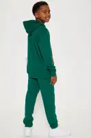 Mini TMNT Interactive Pocket Fleece Jogger Set(Green,4/5)
