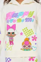 Mini LOL Surprise Happy Thoughts Fleece Jogger Set(Ivory,4/5)