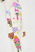 Mini LOL Surprise Happy Thoughts Fleece Jogger Set(Ivory,4/5)