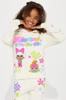 Mini LOL Surprise Happy Thoughts Fleece Jogger Set(Ivory,4/5)