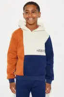 Mini Can't Stand a Chance Fleece Set(Rust/combo,4)