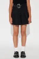 Mini Amelia Pleated Skirt(Black,S)