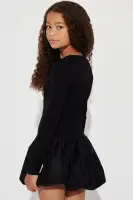 Mini No Rules Bubble Mini Dress(Black,4/5)
