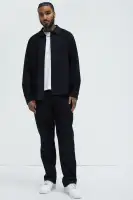 Turner Pocket Button Up Shirt(Black,S)