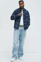 Soley Plaid Flannel Shirt(Multi Color,S)