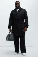 Things Have Changed Trench Coat(Black,S)