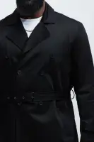 Things Have Changed Trench Coat(Black,S)