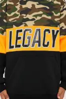 Mini Building My Legacy Fleece Jogger Set(Black/Orange,4)