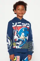 Mini Sonic The Hedgehog Jogger Set(Navy,4/5)