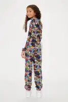 Mini All Over Print Cozy Knit Jogger Set II(Multi Color,7/8)
