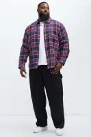Raleigh Flannel Shirt(Multi Color,S)