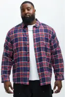 Raleigh Flannel Shirt(Multi Color,S)