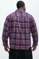 Raleigh Flannel Shirt(Multi Color,S)