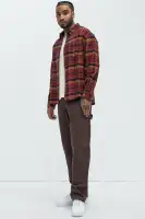 Yuill Plaid Flannel Shirt(Multi Color,S)