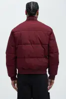 Deon Bomber Jacket(Burgundy,S)