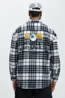 Von Dutch Eyeball Flannel(Black/combo,S)