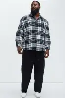 Von Dutch Eyeball Flannel(Black/combo,S)