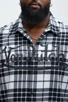 Von Dutch Eyeball Flannel(Black/combo,S)