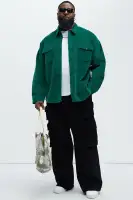 Hanlon Corduroy Shirt(Green,S)