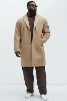 Kazan Wool Like Long Coat(Camel,S)