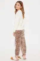 Mini Cutie Reindeer Plush Jogger Set(Taupe/combo,4/5)