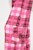 Mini Jolly Mood Plaid Pant Set(Hot Pink,4/5)