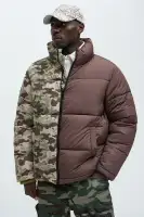 Shuffle Split Puffer Jacket