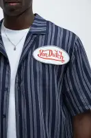 Von Dutch Patch Shirt(Blue/combo,S)