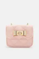 Mini Take A Bow Crossbody Handbag(Pink,OS)