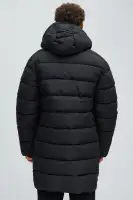 Flexin' Puffer Long Coat(Black,S)