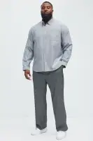 Oxford Classic Shirt(Grey,S)