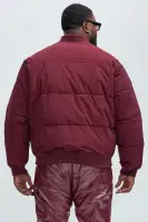 Deon Bomber Jacket(Burgundy,S)