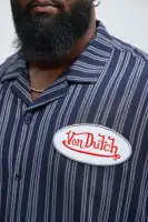 Von Dutch Patch Shirt(Blue/combo,S)