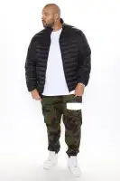 Wesley Packable Puffer Jacket(Black,S)