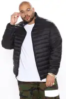 Wesley Packable Puffer Jacket(Black,S)