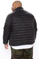 Wesley Packable Puffer Jacket(Black,S)
