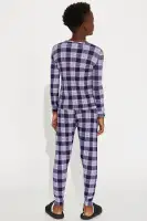 Mini All Winter Long Matching Family Pant Set(Black/combo,4/5)