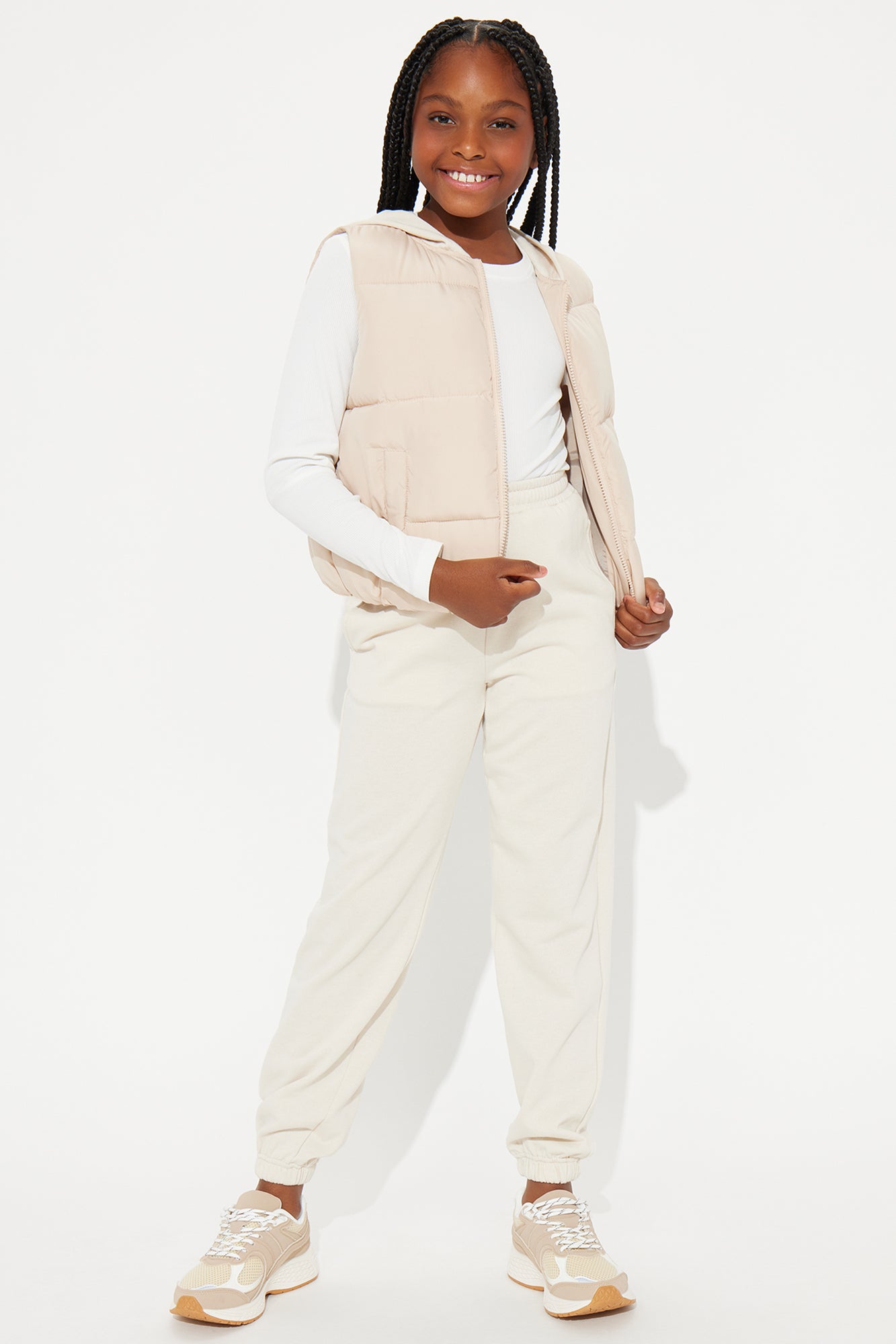 Mini Out And About Puffer Vest Set