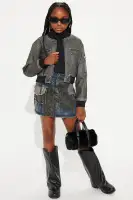 Mini Rebel Hero Patchwork Mini Skirt