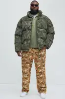 Medley Puffer Jacket(Green,S)