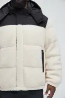 Real Thoughts Colorblock Puffer(Tan/Multi,S)