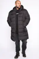Jaden Long Puffer Jacket(Black,S)