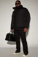 Fairmont Nylon Puffer Jacket(Black,S)