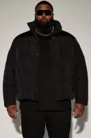 Fairmont Nylon Puffer Jacket(Black,S)