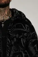 On A Trip Cropped Puffer(Black,S)