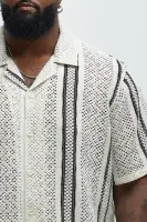 Flashbacks Shirt(White/Black,S)