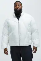 Lost Times Puffer Jacket(White,S)
