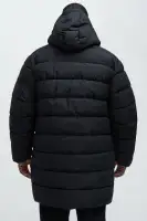 Flexin' Puffer Long Coat(Black,S)