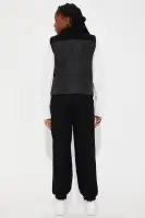 Mini Cali Girl Sherpa Pant Set(Black,4/5)